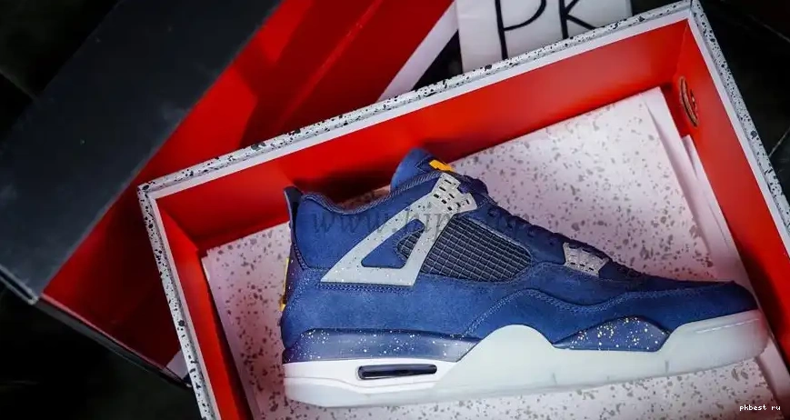 READY TO (PE) Jordan GOD SHIP Retro Gators MATERIALS 4 RETAIL Florida PK 0603